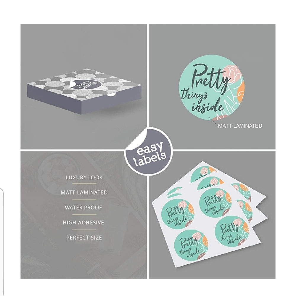 50 2"  Pretty Things Inside Sticker …